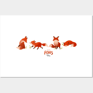 Foxes Posters and Art